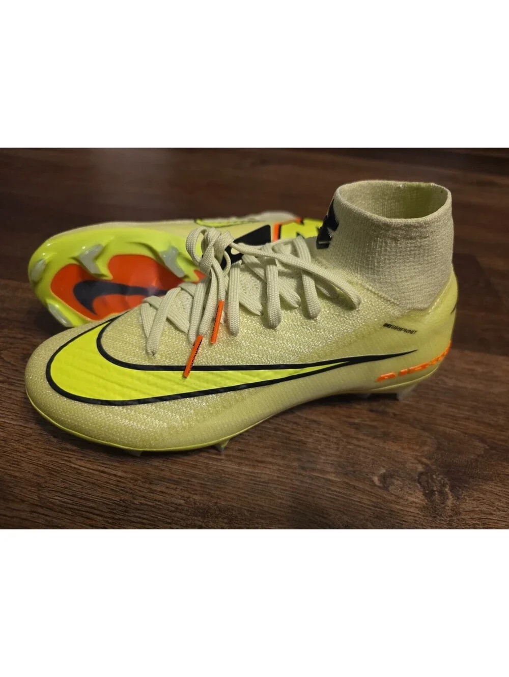 Size 5 Nike Zoom Mercurial Superfly 10 Elite FG 'Max Voltage' IO4491-300 Men